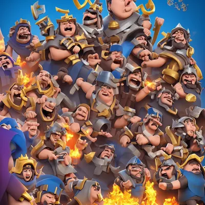 movie poster for clash royale, a mobile game by | Stable Diffusion | OpenArt