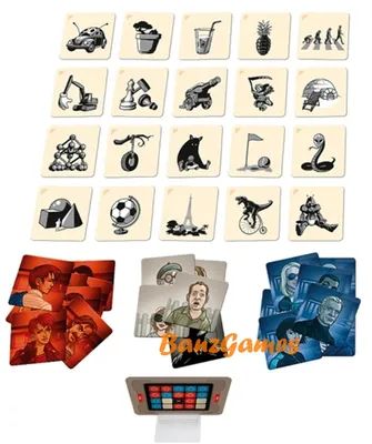 Настольная игра Кодовые Имена. Картинки (Codenames. Pictures). Купить игру  за 1790 руб. на BanzGames.