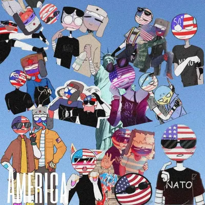 just joined this fandom (i feel so late), but here's my very first artwork  ft (America/USA and the Philippines friendship) ^-^ : r/CountryHumans