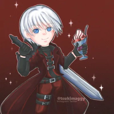 Fanart de Dante de Devil May Cry. | Devil may cry, Dante devil may cry, Hot  anime guys