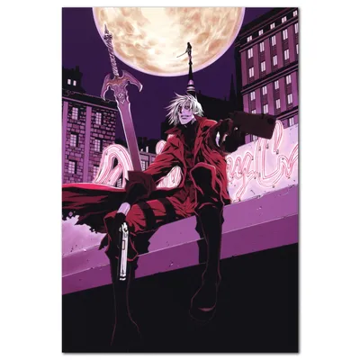 Devil May Cry Poster - Anime Dante - High Quality Prints 18x24 - 