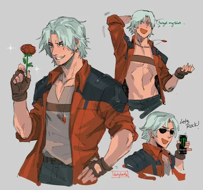 Dante from Devil May Cry as a requested by one of my followers 📝 Follow  for more @freiart_mjr Surprisingly never tried to generate… | Instagram