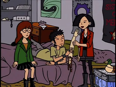 Трент, Дарья и Джейн | Daria mtv, Daria morgendorffer, Daria