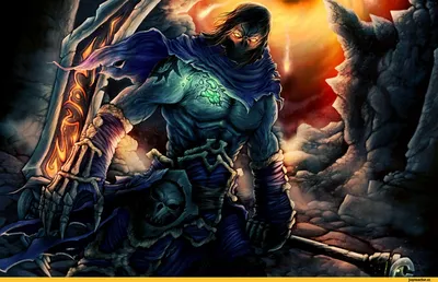 Darksiders 2 :: Darksiders 2 :: game art :: Darksiders :: Игровой арт (game  art) :: Darksiders :: death (darksiders) :: JapanTuninG :: death (darksiders)  :: JapanTuninG :: games :: Игры / картинки, гифки, прикольные комиксы,  интересные статьи по теме.