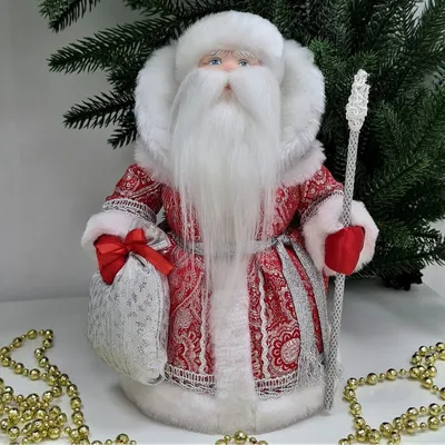 Новогодние украшения - Игрушка Дед Мороз под елку M96 (60 см) - купить в  Москве, цены на Мегамаркет