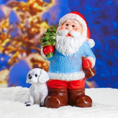 Новогодняя фигурка SaintNIK Дед Мороз под елку 05 м 1060693 1 шт. - купить  в Москве, цены на Мегамаркет