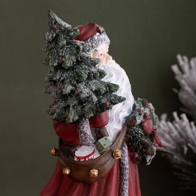 Дед Мороз Санта тильда с ёлкой купить в интернет-магазине Ярмарка Мастеров  по цене 3500 ₽ – TMXTIRU | Дед Мороз и Снегурочка, Витебск - доставка по  России
