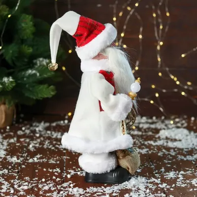 Сувенир полистоун водяной шар "Дед Мороз с мешком подарков" 7х6,7х8,8 см -  купить в Москве, цены на Мегамаркет