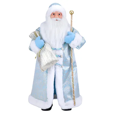 Ватный Дед Мороз с посохом – купить на Ярмарке Мастеров – K5N2SRU | Елочные  игрушки, Санкт-Петербург | Дед мороз, Ёлочные игрушки, Игрушки