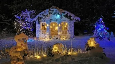Дед Мороз в волшебном лесу Салфетка 40х100 см 04408 - Испанская новогодняя  коллекция