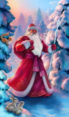 Дед Мороз с рогами, бабуля на метле и другие причуды: как выглядят Деды  Морозы в разных странах | Глазами художника | Дзен