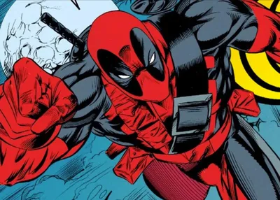 ᐉ Картина постер Gee! Deadpool Дэдпул комик 60х40 см 