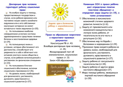 Декларация прав ребенка - презентация онлайн