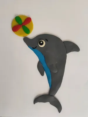 Дельфин — раскраска для детей. Распечатать бесплатно.