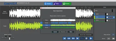 DeMix Pro by AudioSourceRE - Audio Separation Application