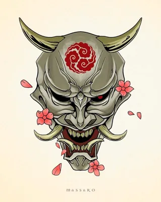 Японский демон ханья - 67 фото