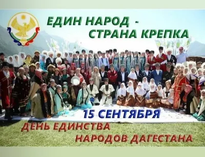 День единства народов Дагестана: история республиканского праздника |  Информационный портал РИА "Дагестан"