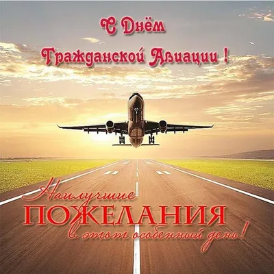 День гражданской авиации 2023: картинки и открытки к 7 декабря - МК  Волгоград