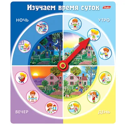 Иллюстрация 3 из 3 для Утро, день, вечер, ночь: Для детей 4-5 лет - Татьяна  Дубовкина