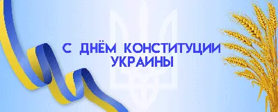 С Днем Конституции Украины!