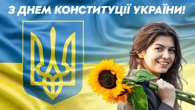 С Днем Конституции Украины 2021: патриотичные поздравления, открытки и  картинки