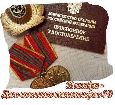 День военного пенсионера в России - отмечается 11 ноября