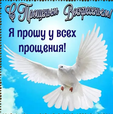 Просить прощения в картинках | Прощенное воскресенье | Открытки с  поздравлением