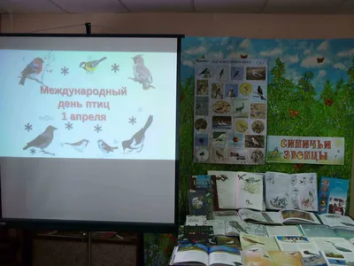 Книжная выставка «1 апреля – День птиц» | Лев Толстовская ЦБС