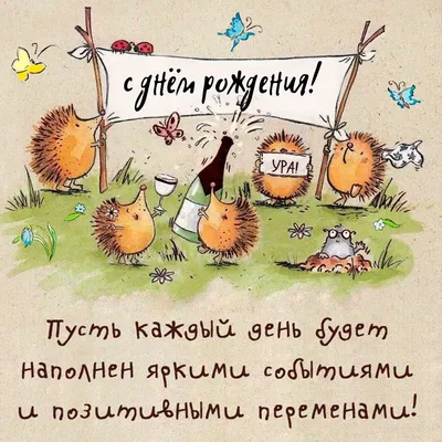 С ДНЕМ РОЖДЕНИЯ | День рождения, Смешные счастливые дни рождения, Рождение