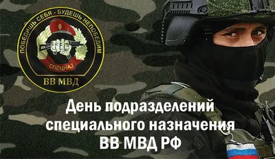 С Днем спецназа ВВ МВД! Отважным героям добрые открытки и восхитительные  слова 29 августа | Курьер.Среда | Дзен