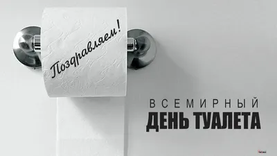 Прикольные поздравления во Всемирный день туалета 19 ноября для всех  россиян | Курьер.Среда | Дзен