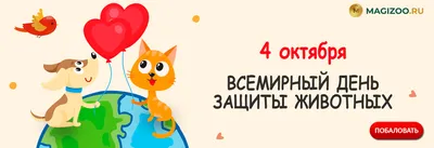 Открытка на 4 октября, Всемирный день защиты животных. Мультяшная открытка  с животными для друзей | Открытки, Животные, Детские творческие проекты