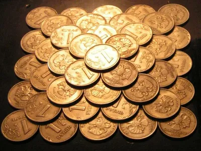 Картинка Рубли Монеты Купюры 5000 Деньги Крупным планом