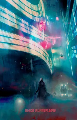 Превратил это прекрасное произведение искусства в обои для телефона: r/bladerunner