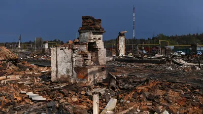 Пожарный просчет: сгоревшие на Урале деревни месяц жили в кольце огня |  Статьи | Известия