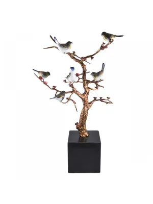 Конструктор Дерево с птицами nic NIC523098 деревянный, темное | Купить в  интернет-магазине Goodtoys