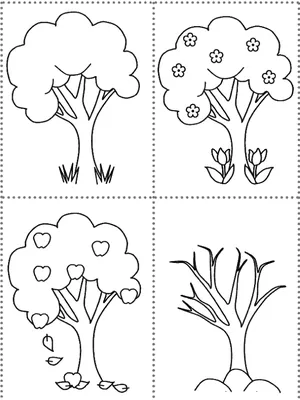 Дерево ВРЕМЕНА ГОДА, пособие в интернет-магазине Ярмарка Мастеров по цене  4000 ₽ – JNEEERU | Вальдорфские игры и наборы, Орск - доставка по России |  Идеи для поделок, Поделки для дошкольников, Поделки