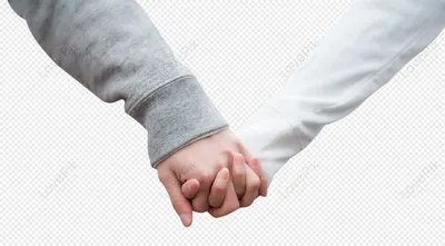 Парень и девушка держатся за руки…» — создано в Шедевруме