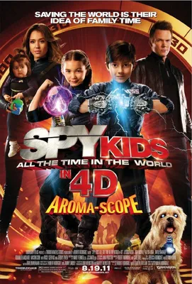 Фильм «Дети шпионов — 4» / Spy Kids: All the Time in the World (2011) —  трейлеры, дата выхода | КГ-Портал