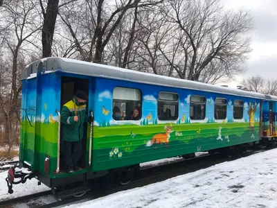 В Караганде завершила сезон детская железная дорога - Железнодорожник  Казахстана