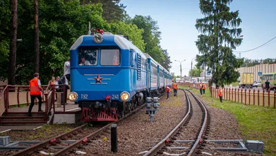 Московская детская железная дорога открыла новый сезон | Новости —  Жуковский, Московская область.