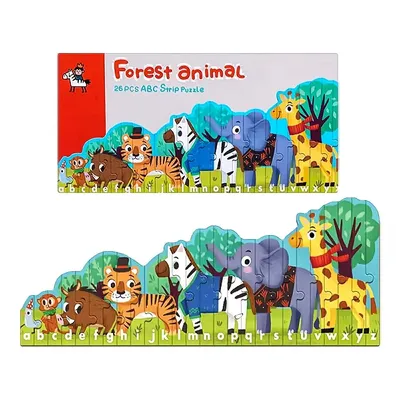 Детски дървен пъзел "Африкански животни" (58см) Danysgame - Код W5091 на  ТОП Цена • Детски Пъзели — Dany`s store
