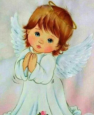 Раскраски с ангелочками для детей