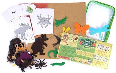 Детский набор диких животных - Животные, птицы, рептилии, динозавры,  насекомые в интернет-магазине Toys