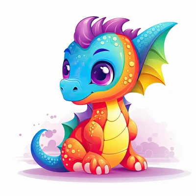 Dragons. Драконы. PNG. | Иллюстрация дракона, Искусство с драконами, Милые  рисунки