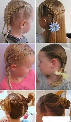 63 детские прически на выпускной в детский сад | Flower girl hairstyles,  Kids braided hairstyles, Cute girls hairstyles