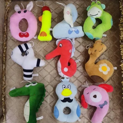 Купить Цифровая плюшевая кукла с алфавитом Lore, игрушки с арабскими цифрами  и животными, детские развивающие образовательные куклы для | Joom