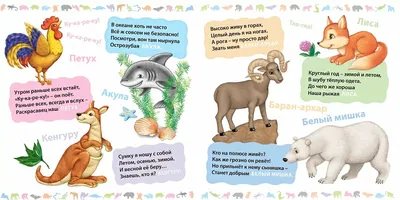 Загадки про животных для детей | Для детей, Загадки, Детские заметки