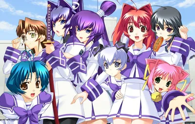 Обои девочки, группа, аниме, арт, команда, muv luv altered fable картинки  на рабочий стол, раздел прочее - скачать