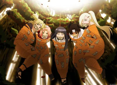 Топ 5 девушек в наруто naruto (часть 2) - 